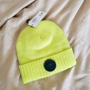 NWT Billabong Neon Yellow Beanie